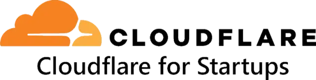 Cloudflare for Startups program badge